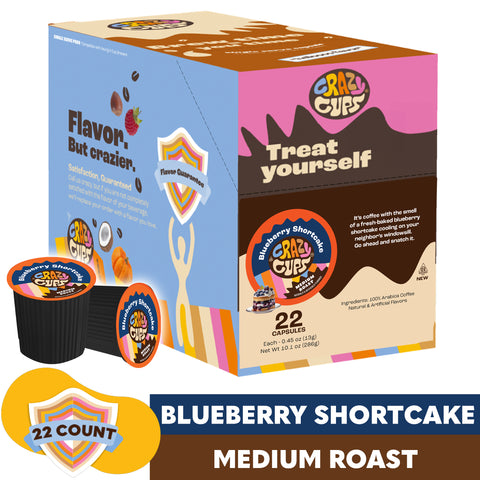 Blueberry Shortcake Flavored Coffee Pods