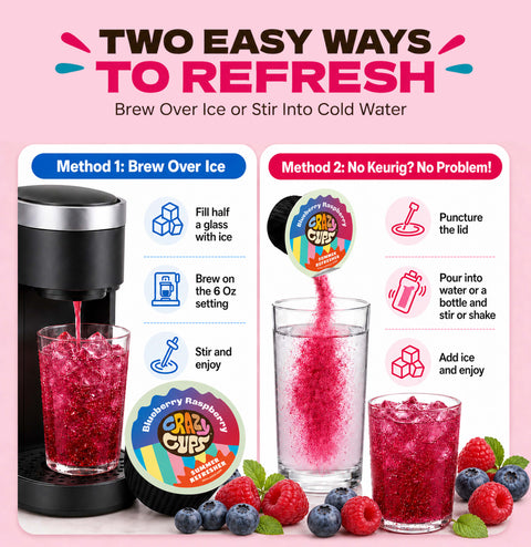 Blueberry Raspberry Summer Refresher Pods