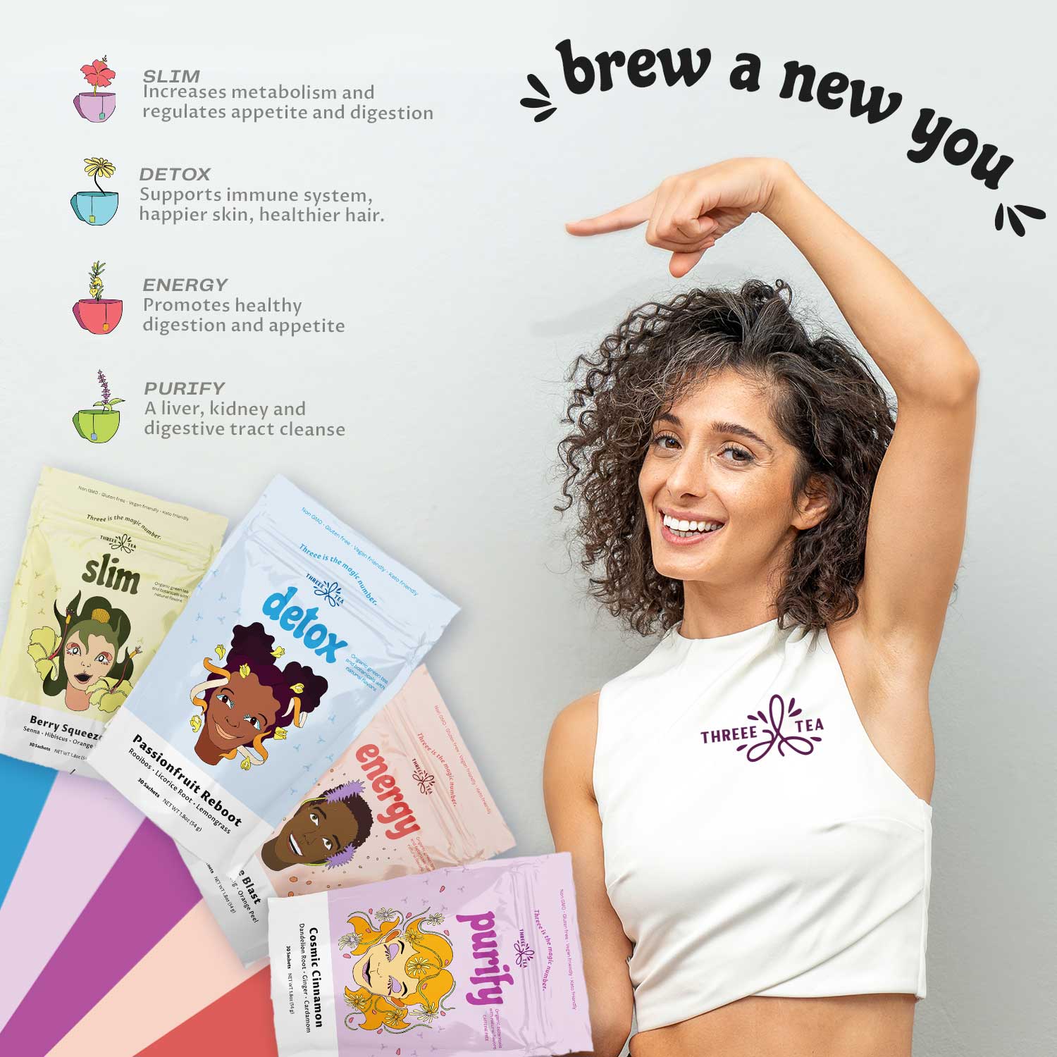 Detox + Purify Detox Combo Tea Bags – Crazy Cups