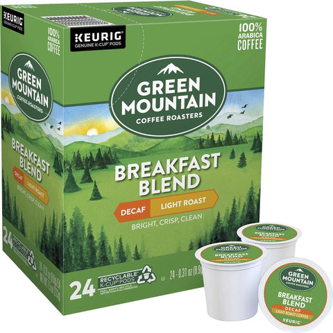 Green Mountain Coffee Roasters® Decaf Breakfast Blend Coffee Pods