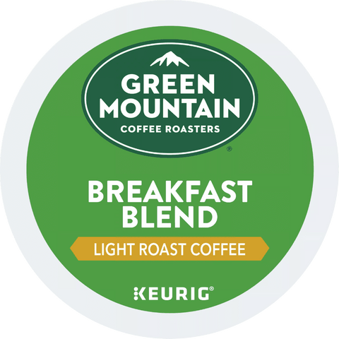 Green Mountain Breakfast Blend Coffee - 96 Count