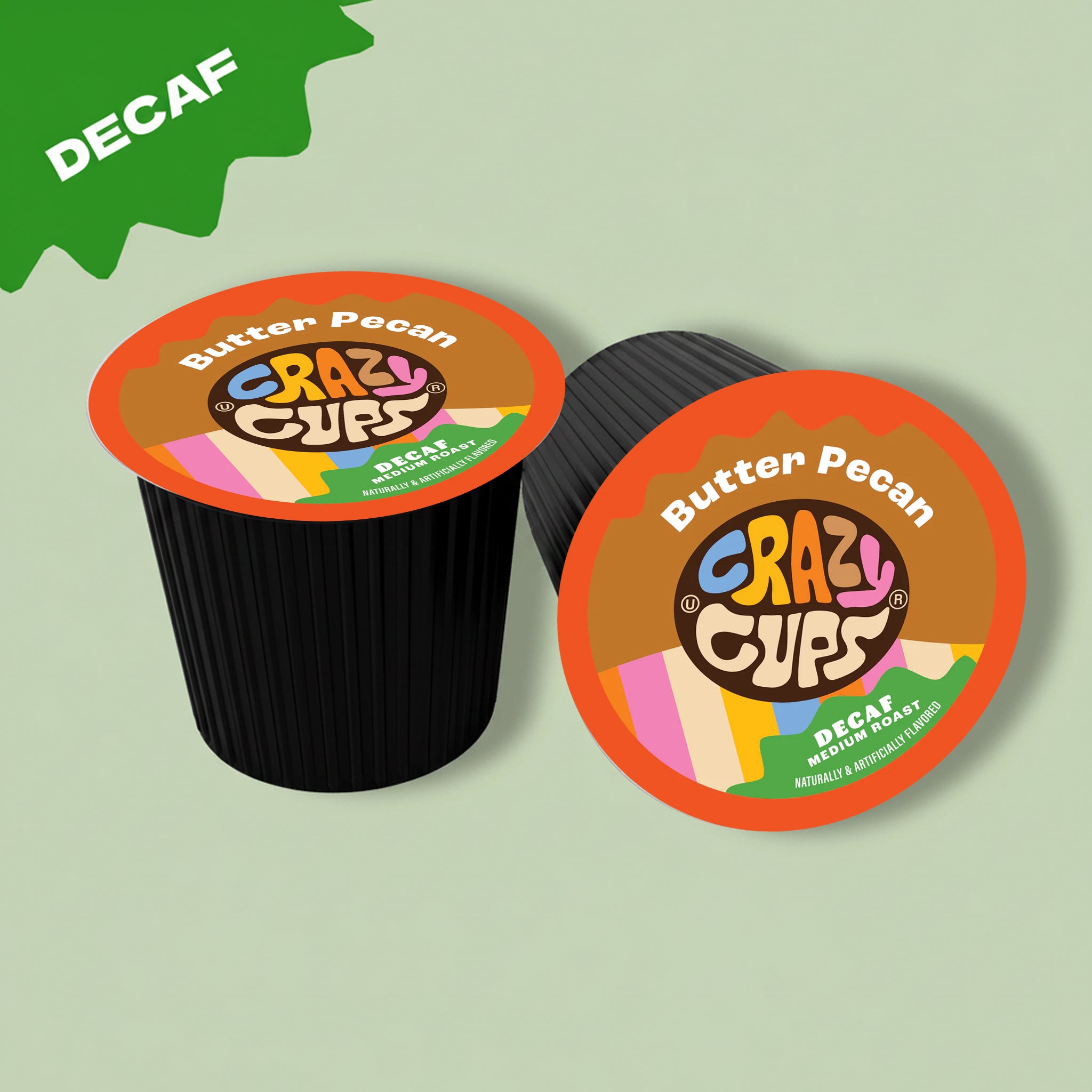 ラスカル・BASEFOOD•74個 Decaf Butter Pecan Swirl Coffee Pods | Crazy Cups