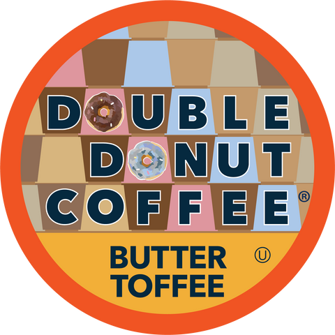 Butter Toffee Coffee by Double Donut Crazy Cups