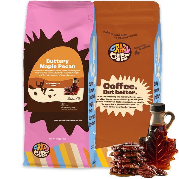 Buttery Maple Pecan Ground – Crazy Cups
