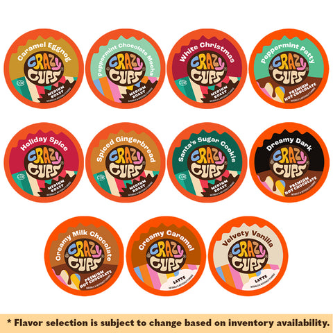 Crazy Cups Holiday Cheer Pods Sampler