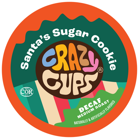 Decaf Santa s Sugar Cookie Flavored Coffee Pods
