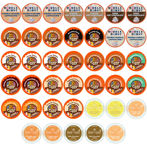 Hot Chocolate Latte Sampler