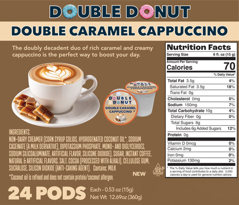Double Caramel Cappuccino Pods