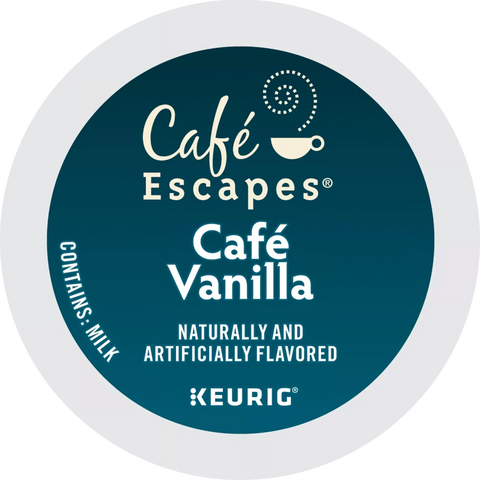 Café Escapes® K-Cup Café Vanilla Coffee Pods