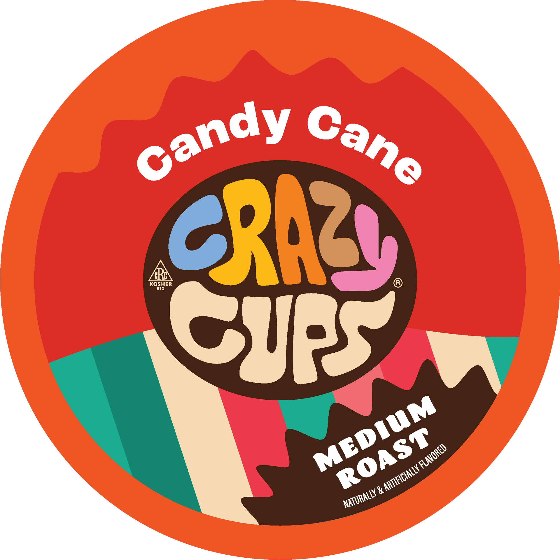 Candy Cane Flavored Coffee Pods – Crazy Cups