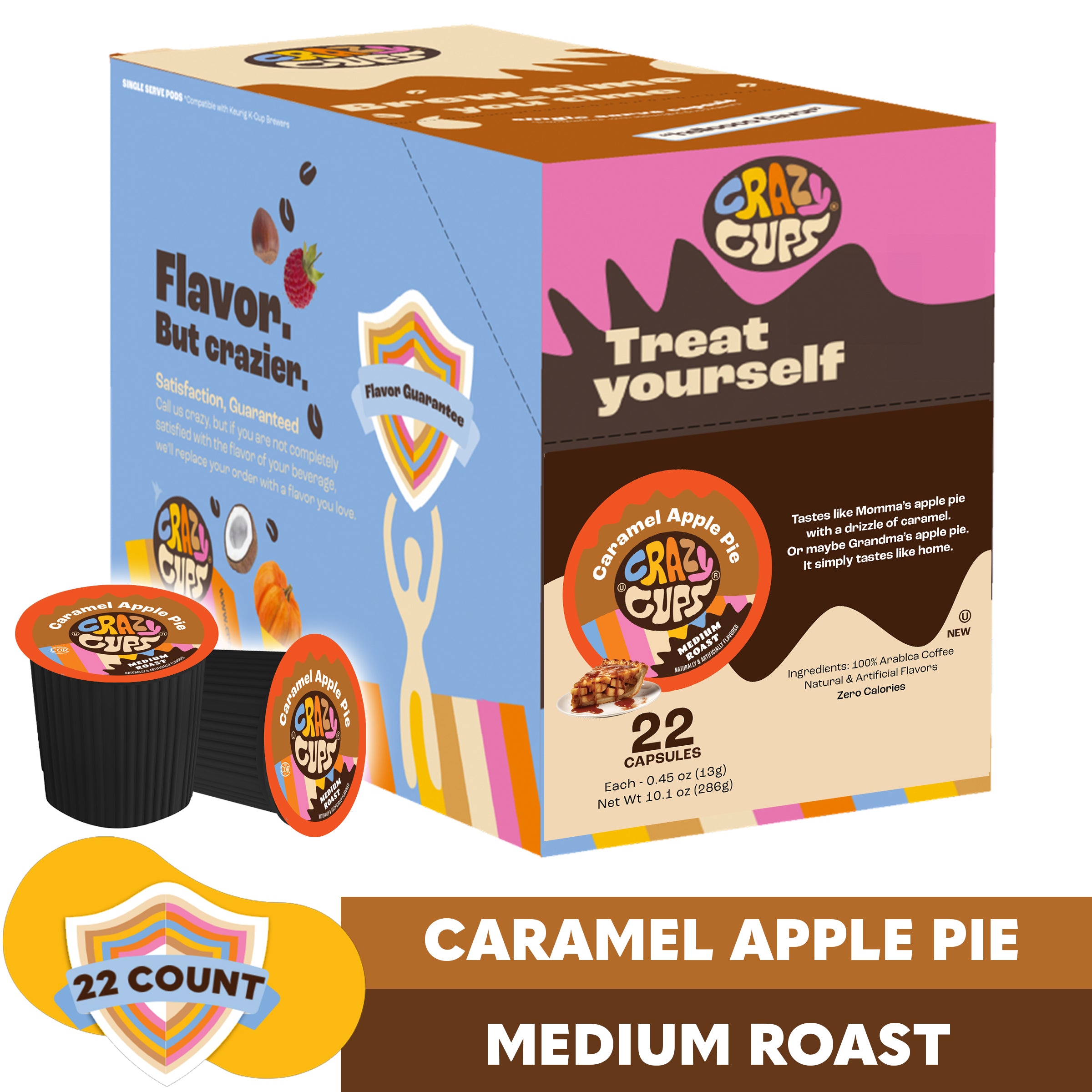 Crazy Cups | Caramel Apple Pie