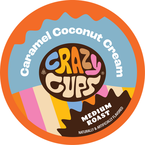 Caramel Coconut Cream Flavored Coffee Pods