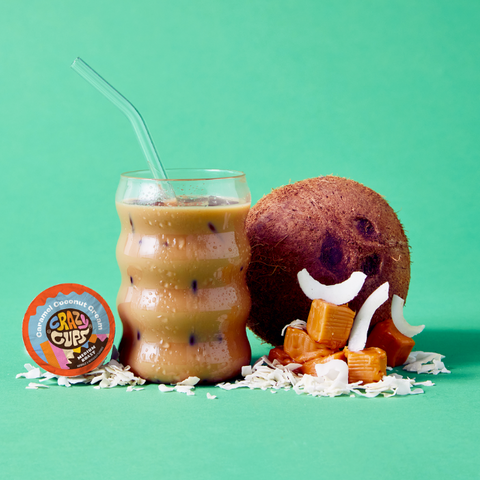 Coconut Carmelicious Coffee Pods K Cups | Crazy Cups Coconut Carmelicious Coffee Pods K Cups | Crazy Cups