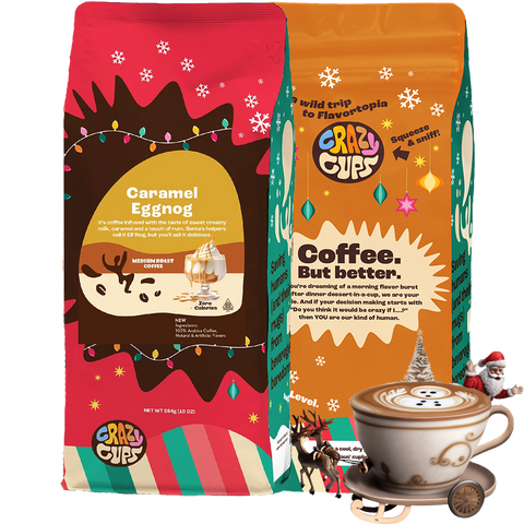 Caramel Eggnog Flavored Ground Coffee