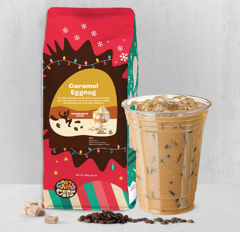 Caramel Eggnog Flavored Ground Coffee
