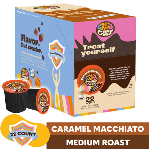 Caramel Macchiatto Flavored Coffee Pods
