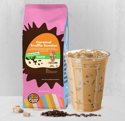 Decaf Caramel Truffle Sundae Flavored Ground Coffee