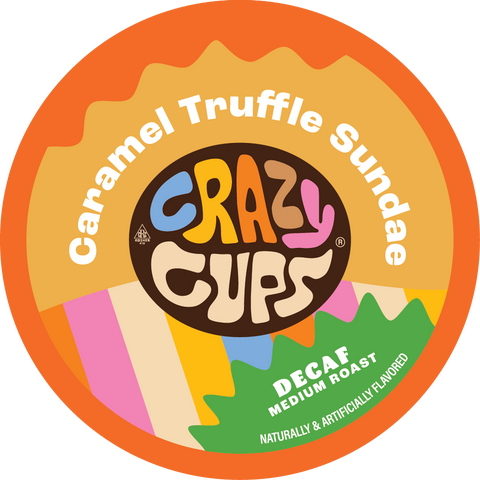Decaf Caramel Truffle Sundae Flavored Coffee Pods