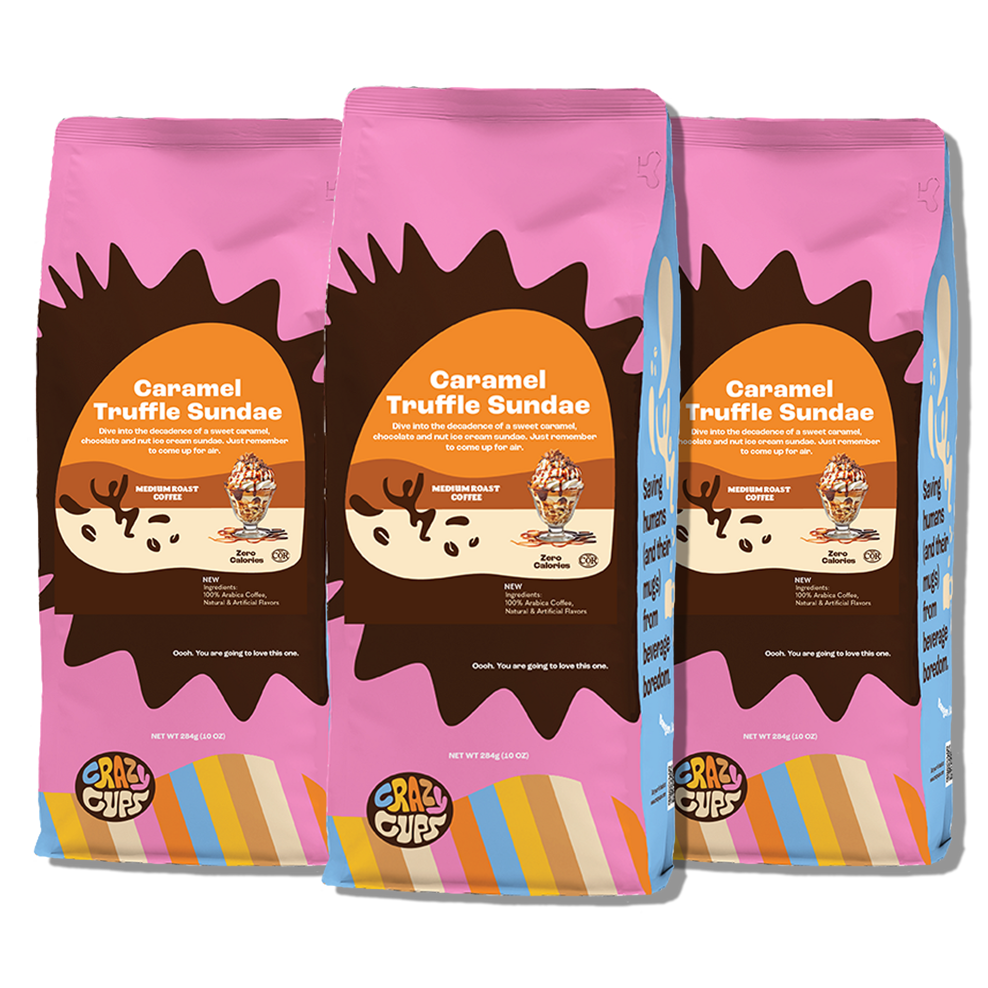 ハリネズミドームハウス　チョコレート❤︎ Caramel Truffle Sundae Ground – Crazy Cups