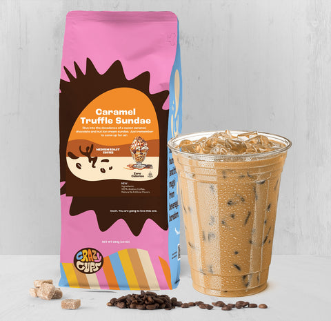 Caramel Truffle Sundae Flavored Ground Coffee