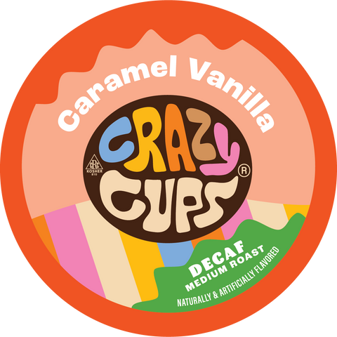 Decaf Caramel Vanilla Flavored Coffee Pods