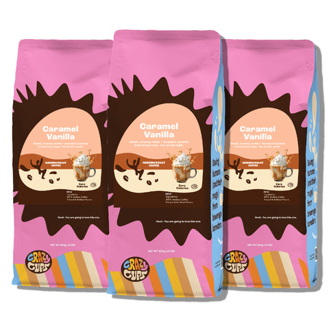 Caramel Vanilla Flavored Ground Coffee