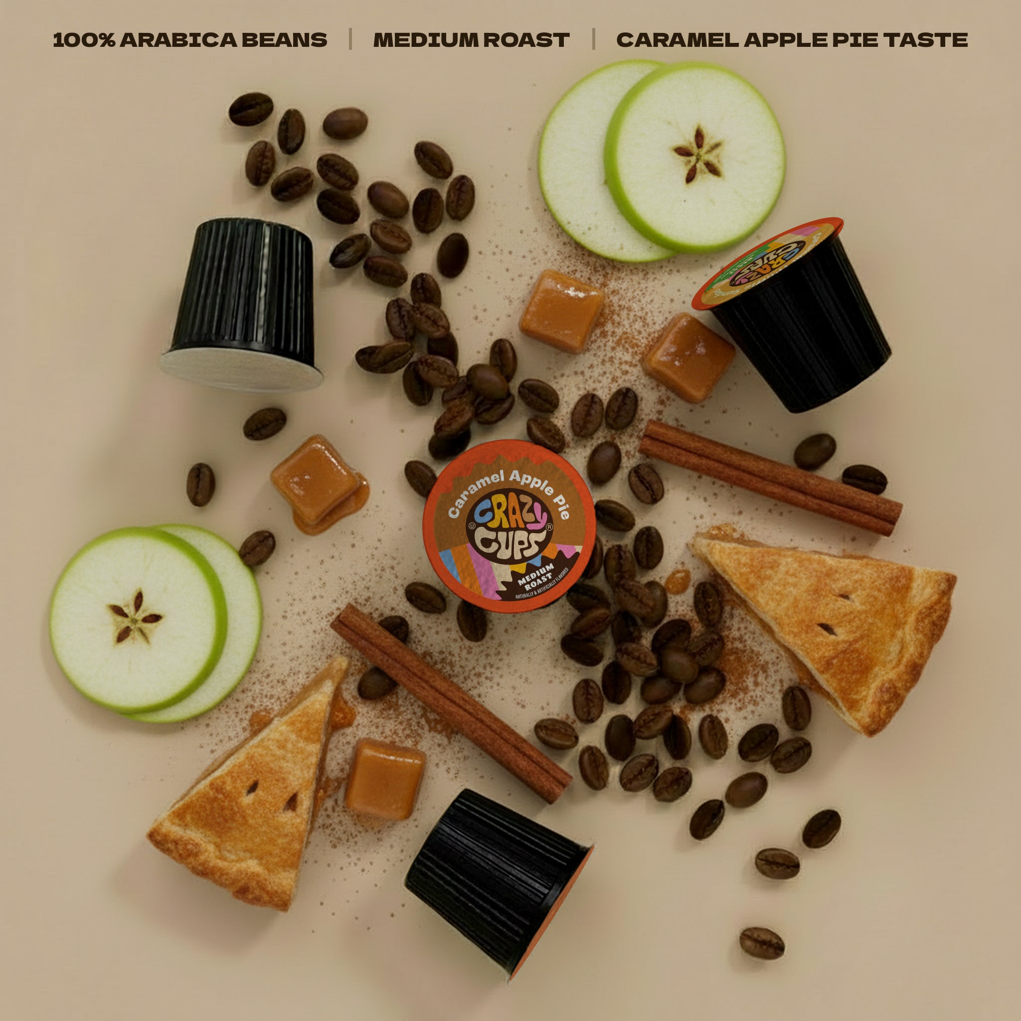 Crazy Cups | Caramel Apple Pie