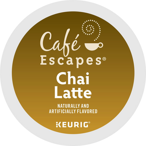Café Escapes® Chai Latte Black Tea Pods