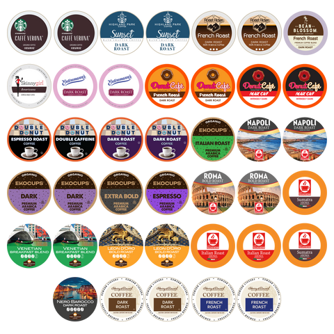 Bold Coffee Pods Sampler Pack