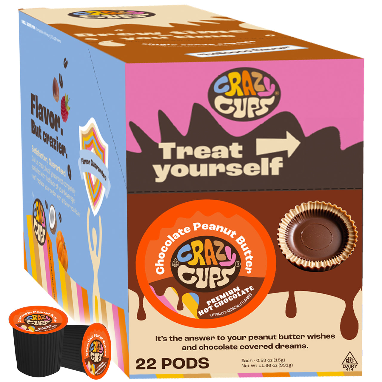 Pumpkin Spice Hot Chocolate Pods – Crazy Cups