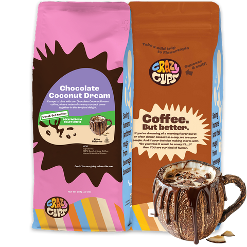 Decaf Chocolate Coconut Dream Flavored Ground Coffee