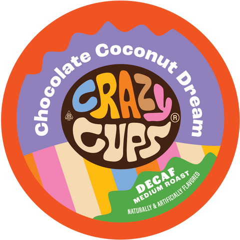 Decaf Chocolate Coconut Dream Flavored Coffee Pods