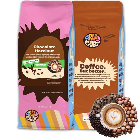 Decaf Chocolate Hazelnut Flavored Ground Coffee