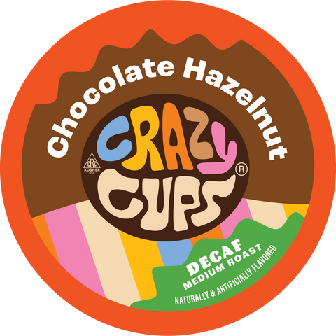 Decaf Chocolate Hazelnut Flavored Coffee Pods