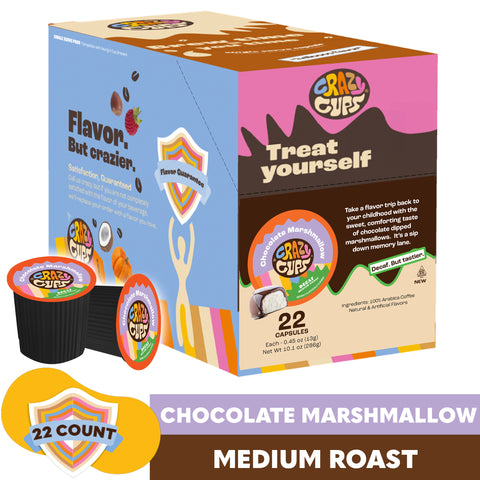 Decaf Chocolate Marshmallows Flavored Coffee Pods