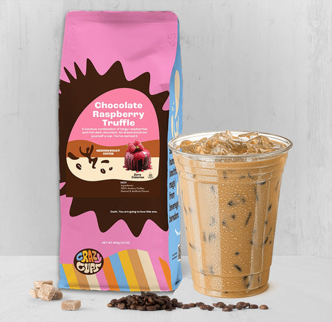 Chocolate Raspberry Truffle Flavored Ground Coffee