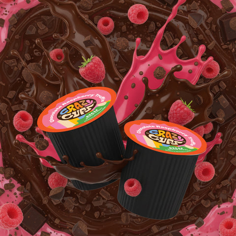 Decaf Chocolate Raspberry Truffle Flavored Coffee Pods