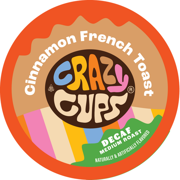 Cinnamon French Toast Decaf Ground Coffee | Crazy Cups