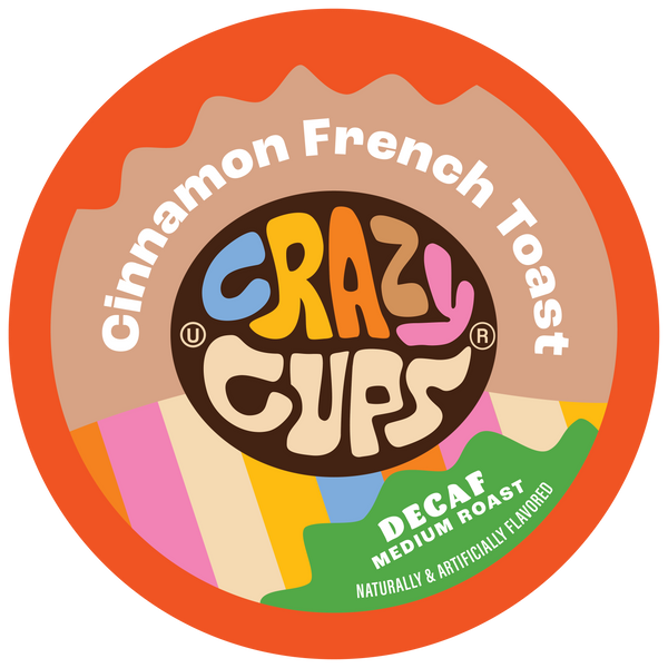 Cinnamon French Toast Decaf Ground Coffee | Crazy Cups