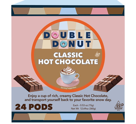 Double Donut Classic Hot Chocolate Pods