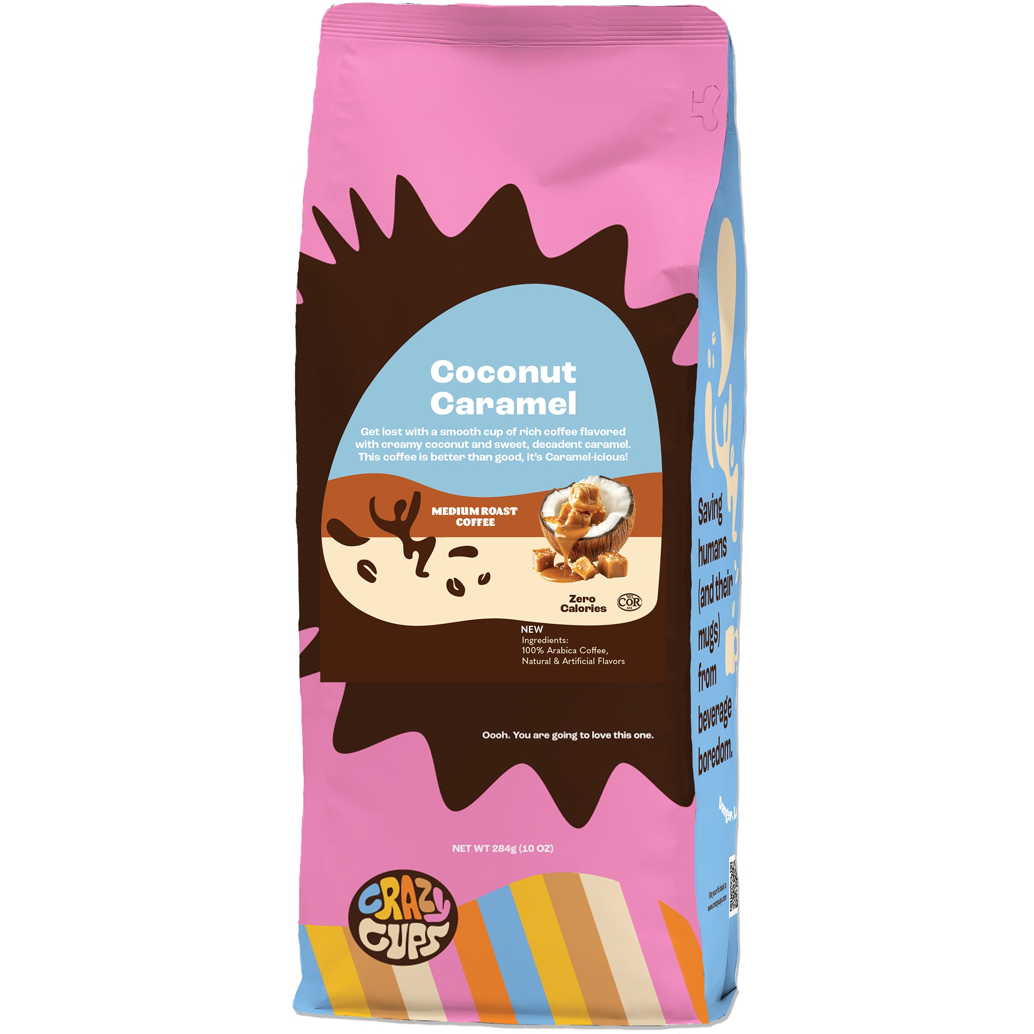 CCOFFEEドリンク100g&50gセット Cinnamon Churro Coffee | Flavored Coffee | Crazy Cups