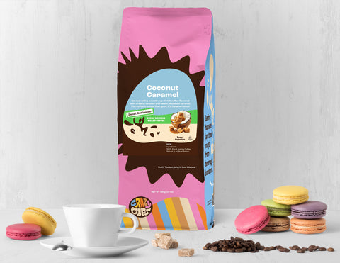 Decaf Coconut Caramel Flavored Ground Coffee