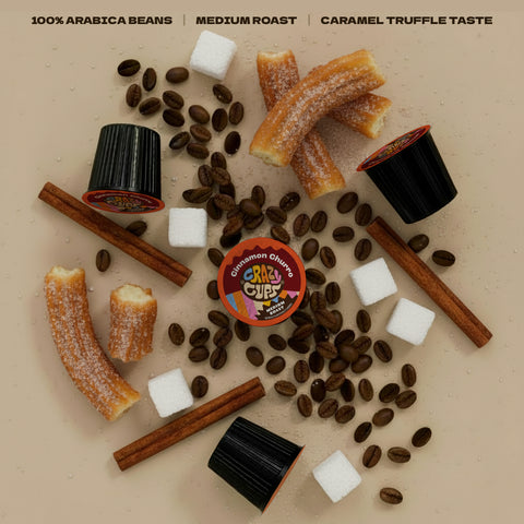 Cinnamon Churro Flavored Coffee Pods
