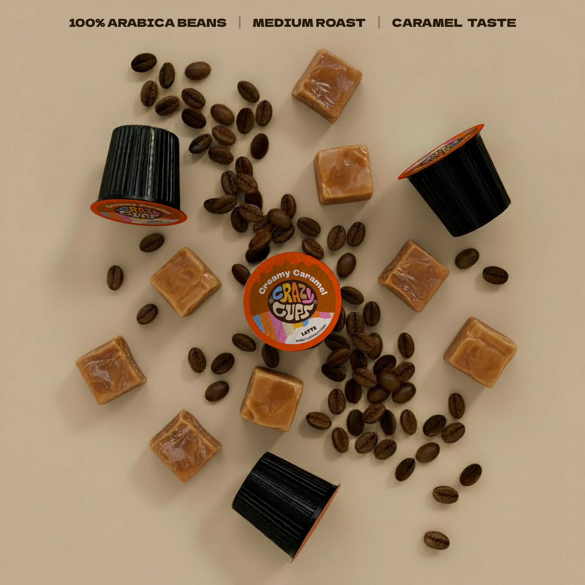 Velvety Vanilla Latte Pods – Crazy Cups