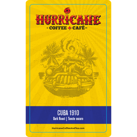 Hurricane Cuba 1910 Coffee Pods for Keurig K Cups Brewers Crazy Cups