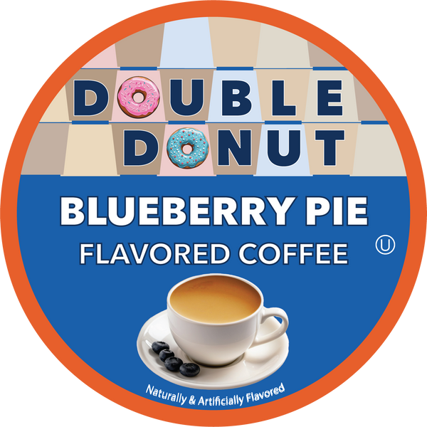Blueberry Flavored Coffee By Double Donut | Crazy Cups
