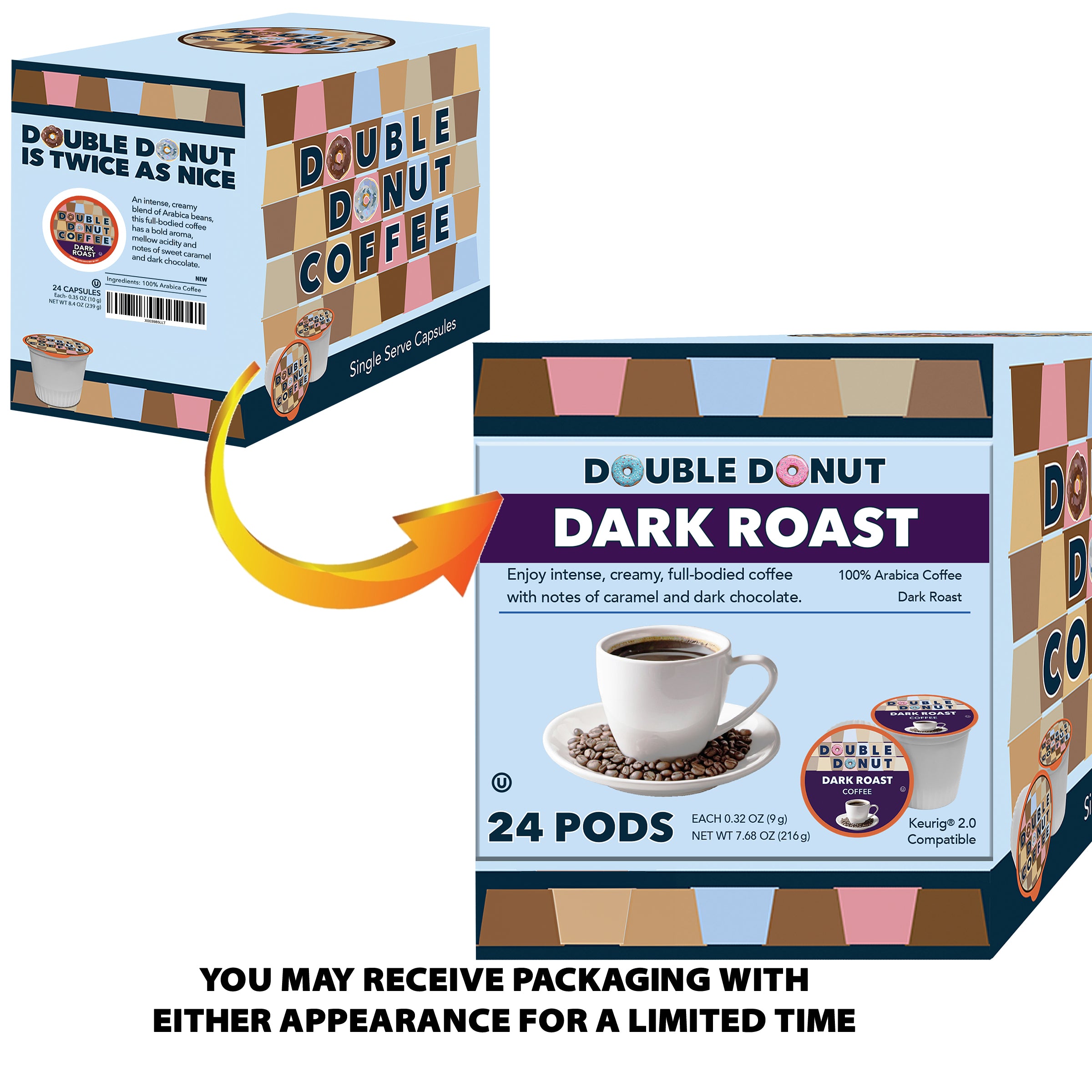 入手困難 00s DONUT & COFFEE フルデコ スタジャン Y2K 黒 Dark Roast Coffee by Double Donut – Crazy Cups
