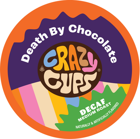 Decaf Death by Chocolate Flavored Coffee Pods