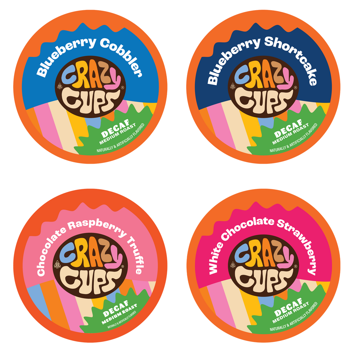 Decaf Magic Berries Flavored Coffee | Crazy Cups