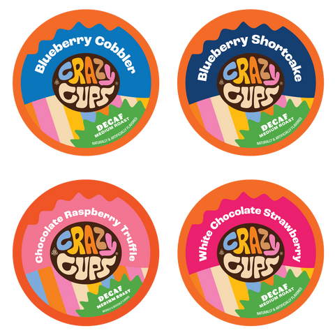 Decaf Magic Berries Flavored Coffee Pods Variety Pack
